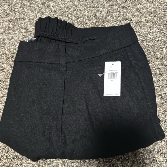 NWT! Extra High-Waisted Taylor Linen-Blend Trouser Shorts -- 6-inch inseam - XL🩵 - Picture 9 of 9